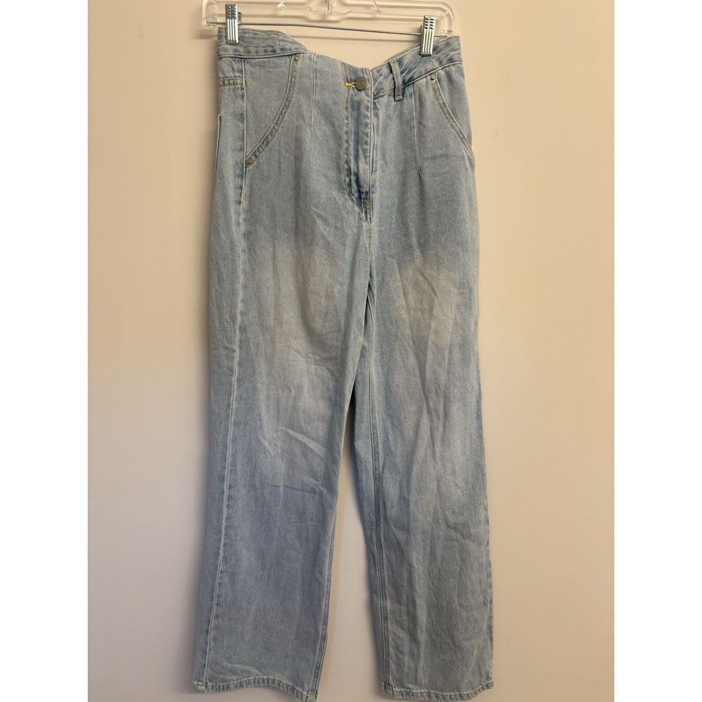 Chuu Korean Fashion Denim One Strap Overalls Jeans 26-M